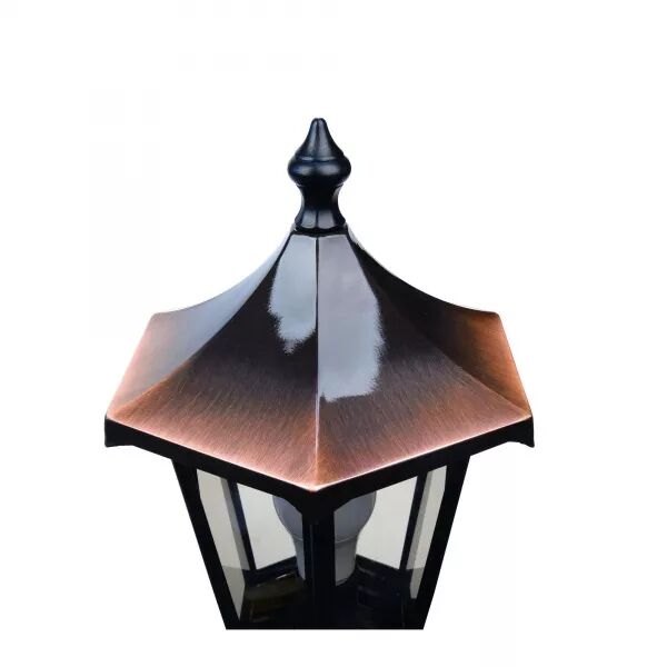MONACO - BORNE EXT. IP43 IK02, CUIVR�, E27 100W MAX., LPE NON INCL., HAUT.53CM