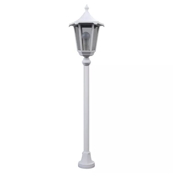 MONACO - Lant. Mat IP43 IK02, blanc, E27 100W max., Lpe non incl., haut.1,16m (3046)