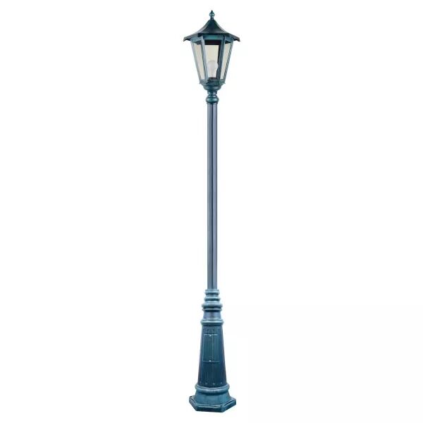 MONACO - Lant.+Mat IP43 IK02, vert, E27 100W max., Lpe non incl., haut.1,91m (3063)