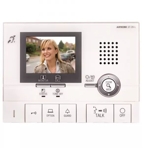 MONITEUR MAINS LIBRES �CRAN 3,5\'\', INTERCOM, VISION 170�, ZOOM, BOUCLE MAGN�T.
