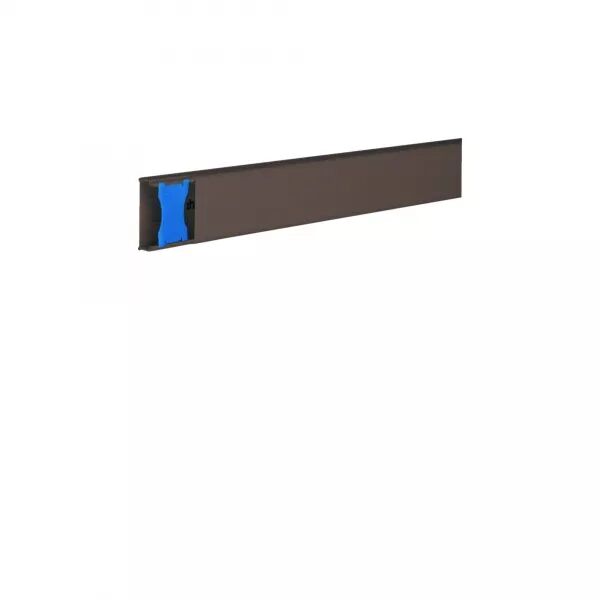 MOULURE ATEHA 20X50MM 1 COMPARTIMENT, MARRON