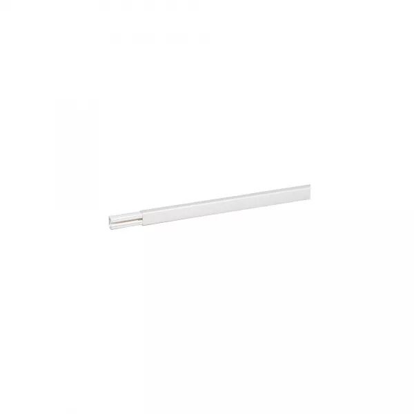 MOULURE DLPLUS 20X12,5MM - 1 COMPARTIMENT - LONGUEUR 3M - BLANC