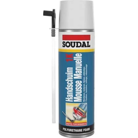 Mousse Manuelle 1K Jaune A�rosol 500 ML (108804)