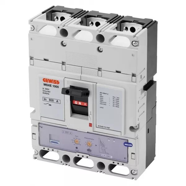 MSXE 1000 3P 800A 50KA LSI TERM.FC - GWD9401