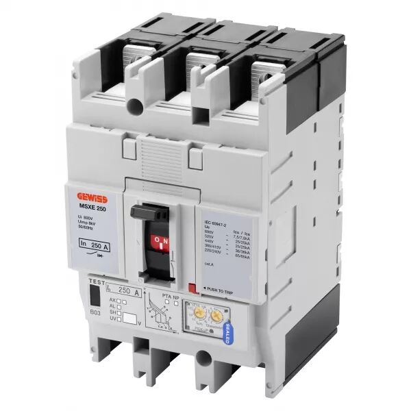 MSXE 160 3P 125A 36KA LSI TERM.FC - GWD9306