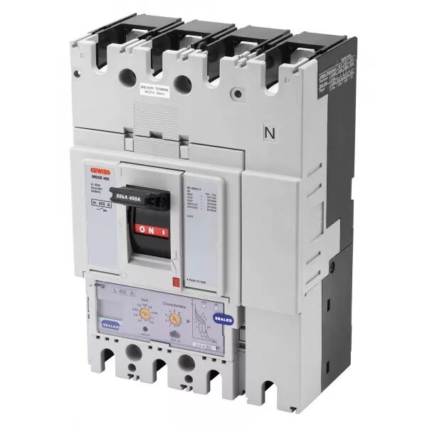 MSXE 400 4P 400A 36KA LSIG TERM.FC - GWD9374