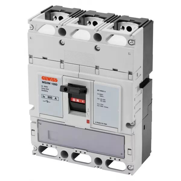 MSXM 1000 3P 800A TERM.FC - GWD9449                                    -