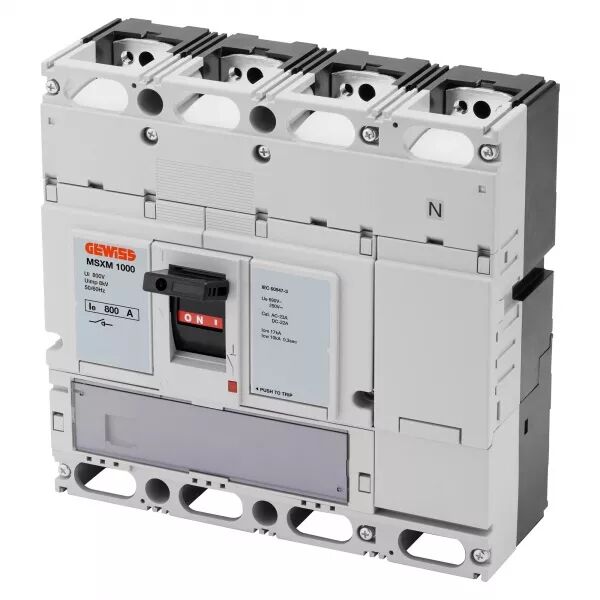 MSXM 1000 4P 800A TERM.FC - GWD9450                                    -