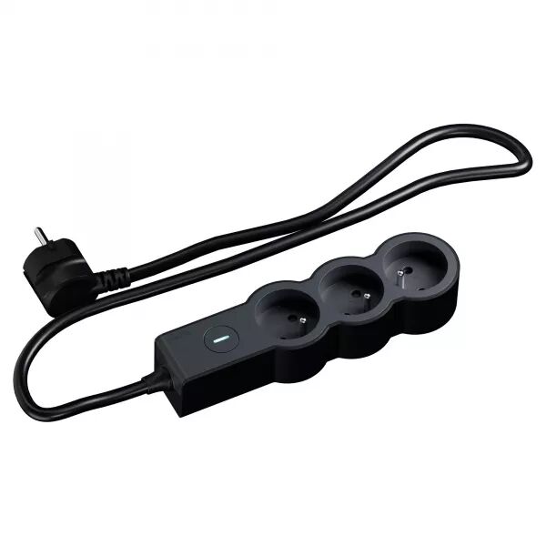 MULTIPRISE 3X2P+T 16A 230V-3680W INTER ON/OFF - CORDON 1,5M - N