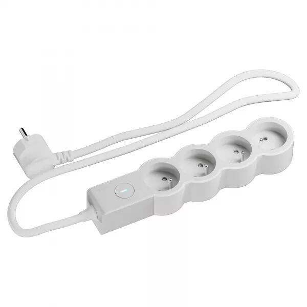 MULTIPRISE 4X2P+T 16A 230V-3680W INTER ON/OFF - CORDON 1,5M - B
