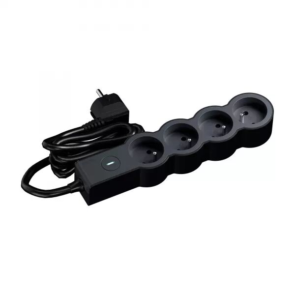 MULTIPRISE 4X2P+T 16A 230V-3680W INTER ON/OFF - CORDON 3M - N