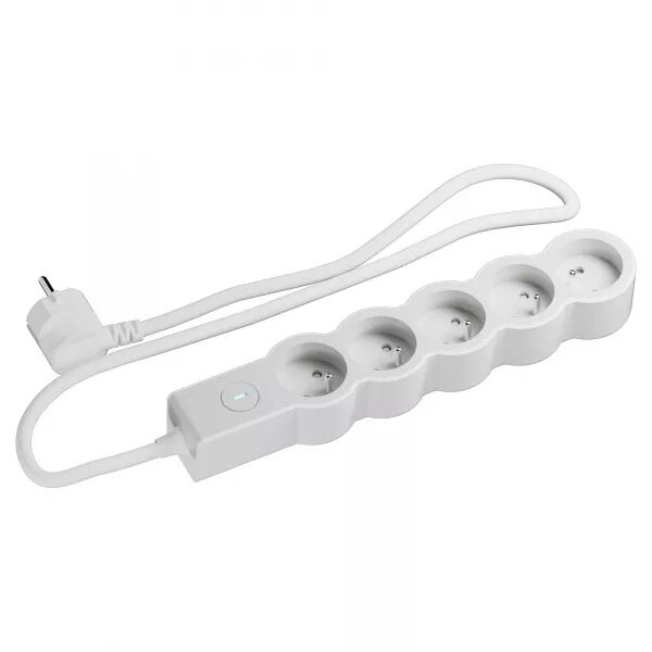 MULTIPRISE 5X2P+T 16A 230V-3680W INTER ON/OFF - CORDON 1,5M - B
