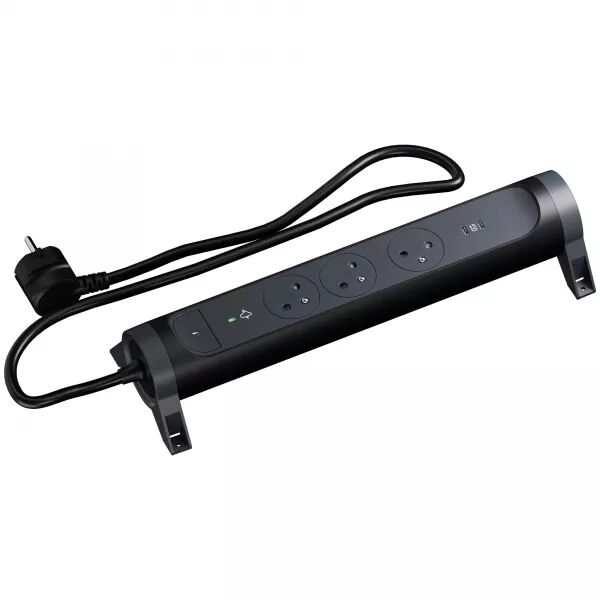MULTIPRISE-BLOC ROTATIF 3X2P+T 16A+2XUSB C 4A - N