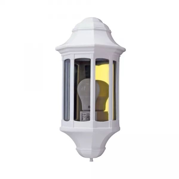 MURA - APPLIQUE MUR EXT. IP44 IK08, BLANC, E27 77W MAX., LPE NON INCL.