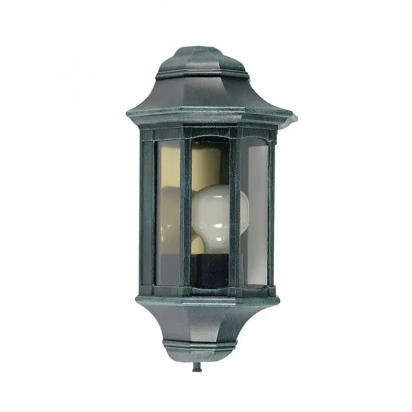 MURA - APPLIQUE MUR EXT. IP44 IK08, VERT, E27 77W MAX., LPE NON INCL.