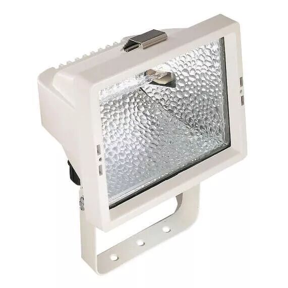 MX 500 - Proj. Ext. IP55 IK07 R7s 118mm 500W max, basc., blanc, lampe non incl. (0586)