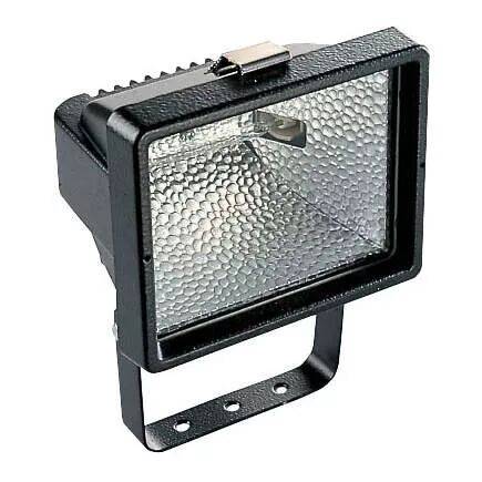 MX 500 - Proj. Ext. IP55 IK07 R7s 118mm 500W max, basc., noir, lampe non incl. (0590)
