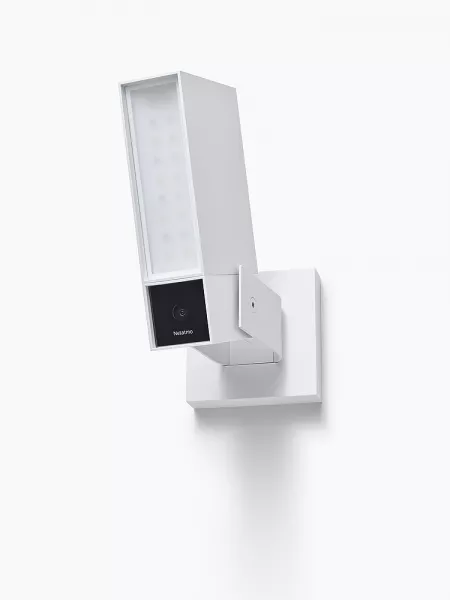 netatmo-cam�ra ext�rieure intelligente avec sir�ne - blanc (noc-s-w-pro)