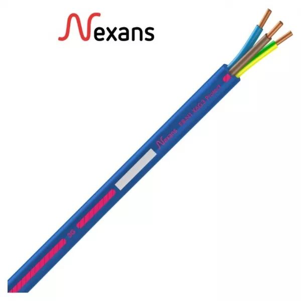 Nexans FRN1X6G3 Protect cuivre 3G1.5 couronne 100 m(CABFRN1X6G3 3G1,5C100)