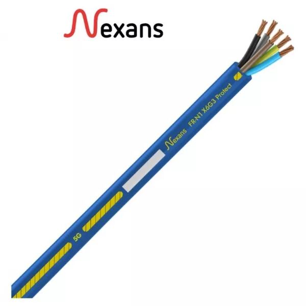 Nexans FRN1X6G3 Protect cuivre 5G2.5 couronne 100 m(CABFRN1X6G3 5G2,5C100)