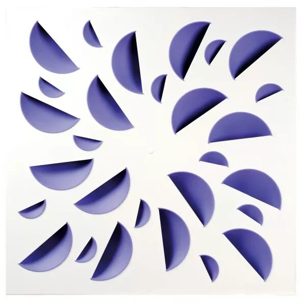 NEXT-KLIN 675L BLEU- DIFFUSEUR 675X675 BUSES BLEUES PL�NUM LAT�RAL