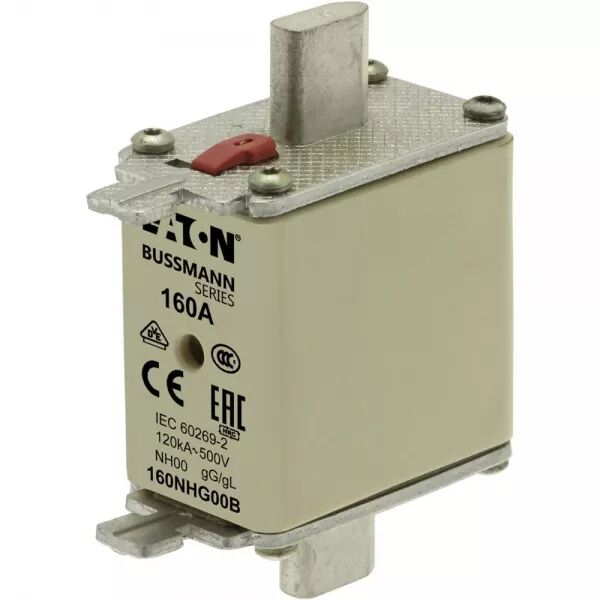 NH FUSE 160A 500V GG/GL SIZE 00
