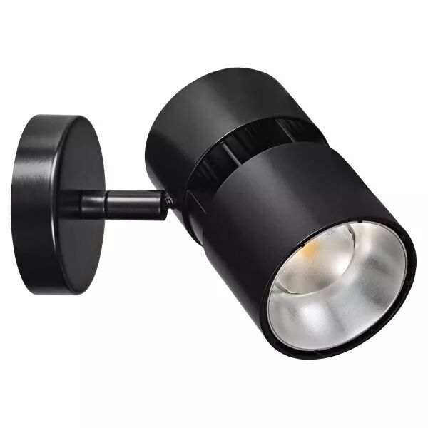 NINETY 01 - Proj. s/pat�re, noir, angle 60�, LED int�g. 39W 3000K 4000lm (50576)