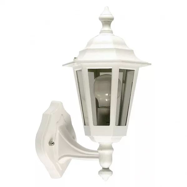 NIZA - Applique Mur Ext. IP43 IK02, blanc, E27 60W max., Lpe non incl. (1934)