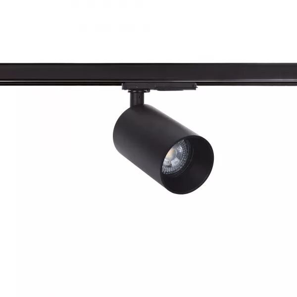 NOLAN - SPOT RAIL 1 ALL.029, NOIR, A/LPE LED 6,6W 3000K 680LM INCL.