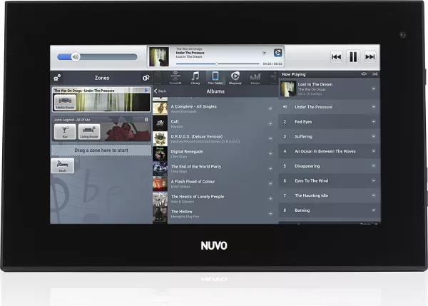nuvo-7 android poe ecran tactile noir (nv-p30-bk)