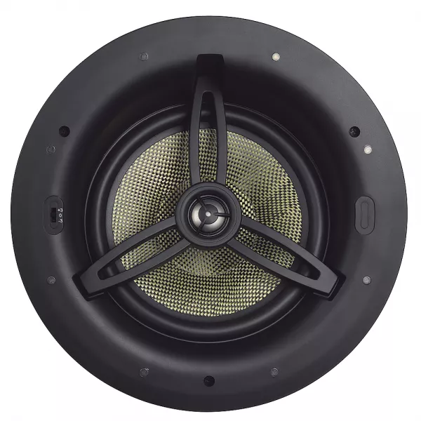 nuvo-haut-parleur grille inclin� � encastrer au plafond s�rie 4 nuvo 8pouces 150w (nv-4ic8-ang)