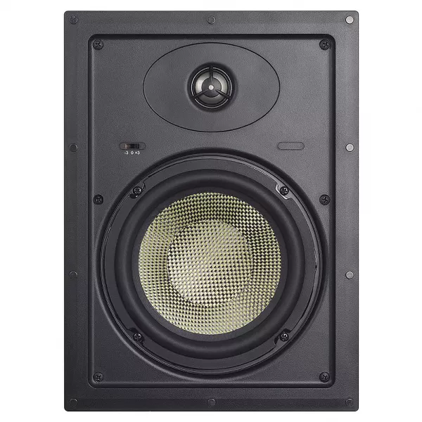 nuvo-haut-parleur mural � encastrer nuvo - 6,5pouces 200 w s�rie 6 - avec grille (nv-6iw6)