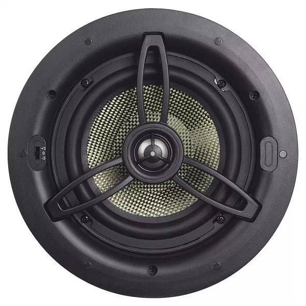 nuvo-haut-parleur plafond � encastrer nuvo - 6,5pouces 200 w s�rie 6 - avec grille (nv-6ic6)