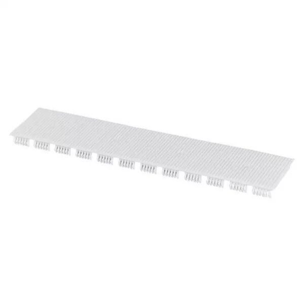Obturateur 12 unit�s de division, blanc, � rainures fines (178975)
