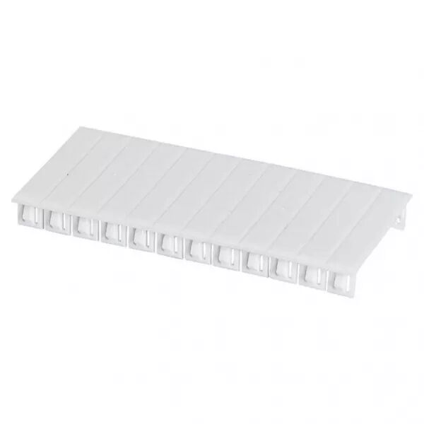 Obturateur 6m, blanc, � grosses rainures (178978)