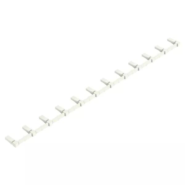 Obturateur Blanc pour connecteur femelle divisible 12 p�les / Blanc770-221