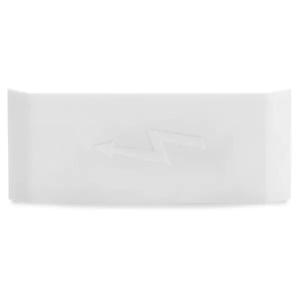 Obturateur de protection de signalisation de danger, blanc883-3588