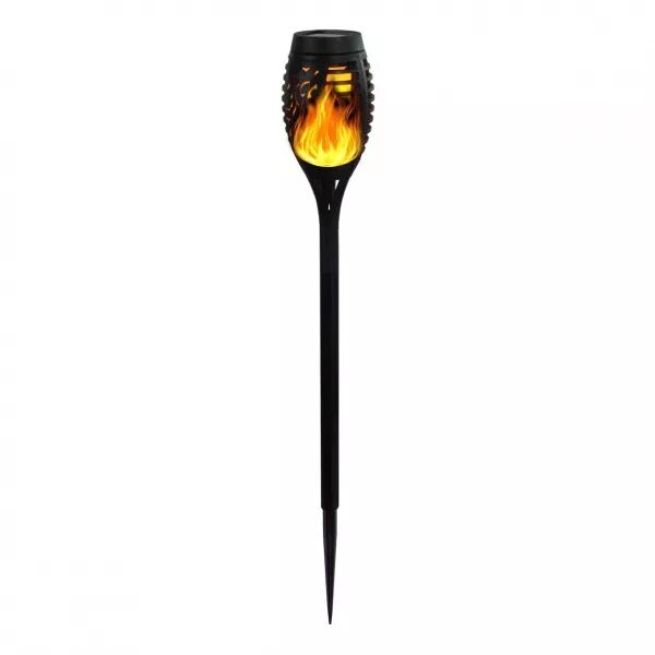 OLYMPIA : lampe solaire LED effet flamme, 51 cm