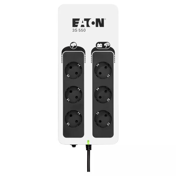 Onduleur 3S Gen2 Tour, 1ph, off-line, parafoudre, 550VA, 330W, 6 prises (DIN) (3S550D)