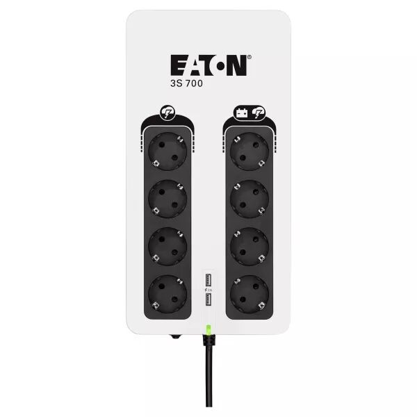Onduleur 3S Gen2 Tour, 1ph, off-line, parafoudre, 700VA, 420W, 8 prises (DIN) (3S700D)