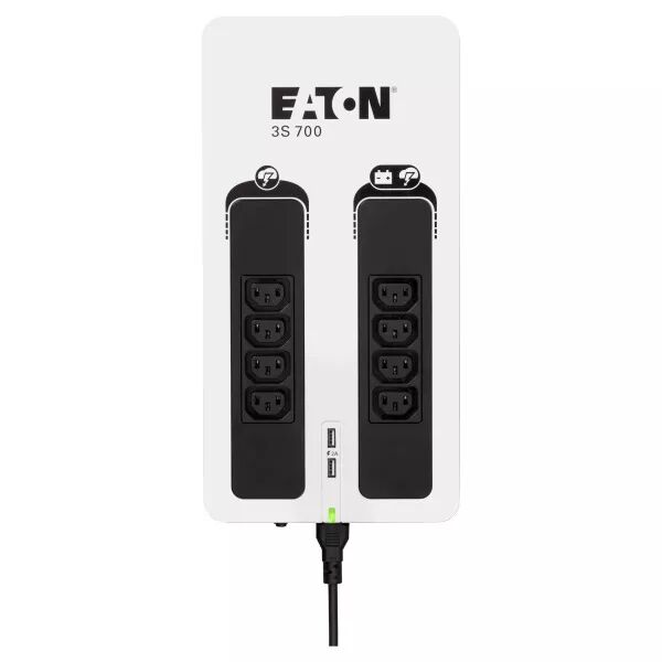 Onduleur 3S Gen2 Tour, 1ph, off-line, parafoudre, 700VA, 420W, 8 prises (IEC) (3S700I)