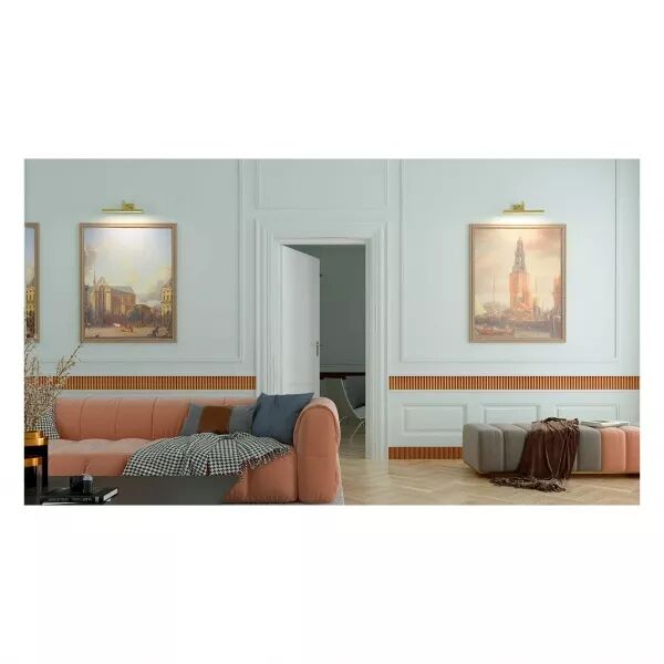 OPERA - Applique tableau, basc., laiton, LED int�g. 8W 3000K 450lm int�g. (0368)