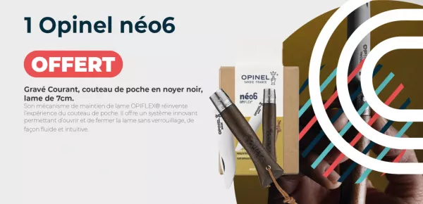 Opinel neo6 offert