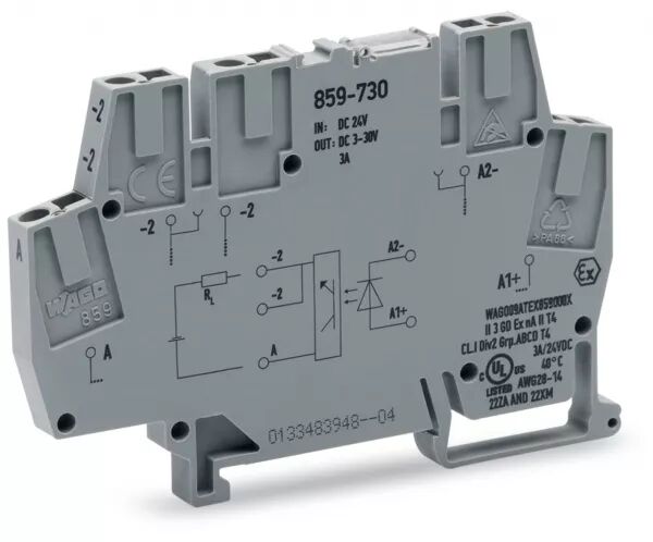 OPTO 24 V DC, GRIS
