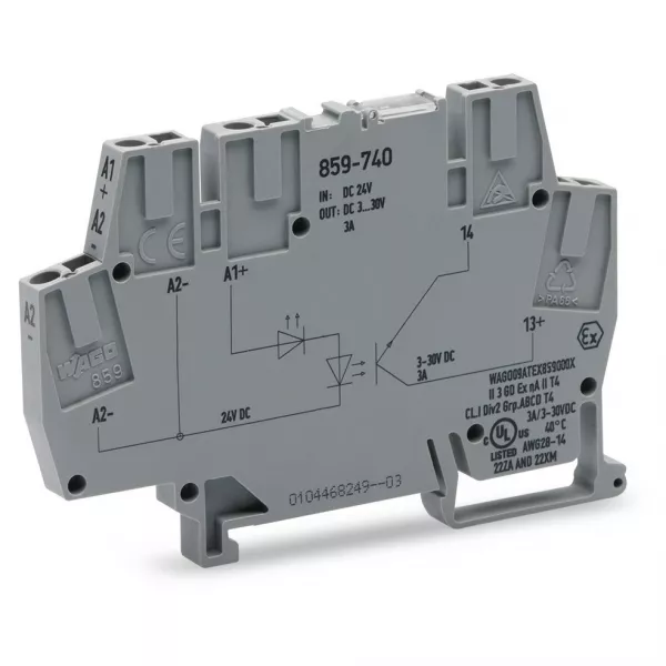 OPTO 24 V DC, gris859-740