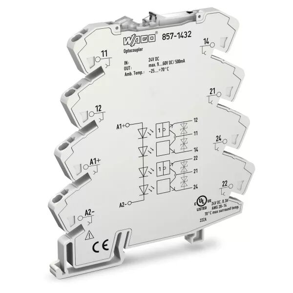 OPTOCOU E:DC 24V/S:2RT 2XDC 24V/0.5A857-1432