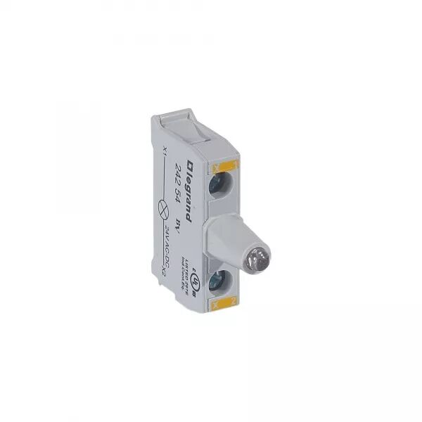 OSMOZ BO�TE � BOUTONS - BLOC LUM LED POUR T�TE - 12/24V~/= - JAUNE
