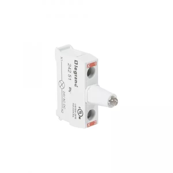 OSMOZ BO�TE � BOUTONS - BLOC LUM LED POUR T�TE - 12/24V~/= - ROUGE