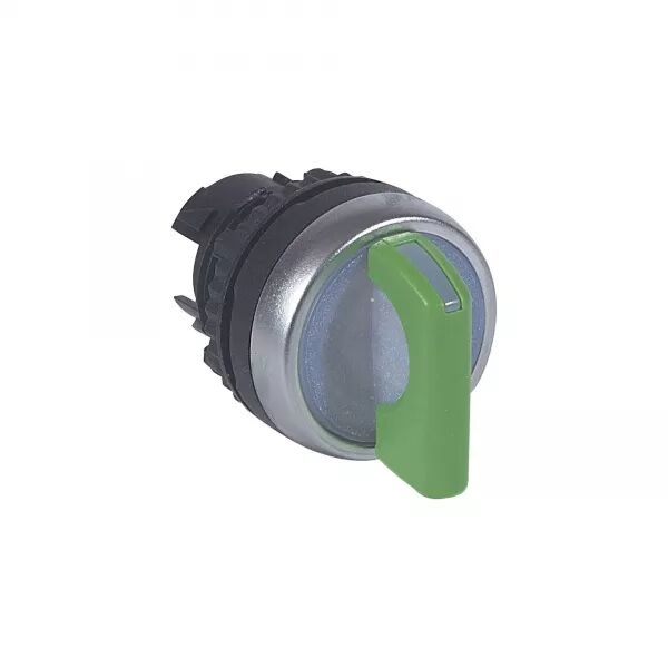 OSMOZ COMPO - BOUTON TOURNANT LUM - MANETTE - 3 POSIT. DROITES - 45� - VERT