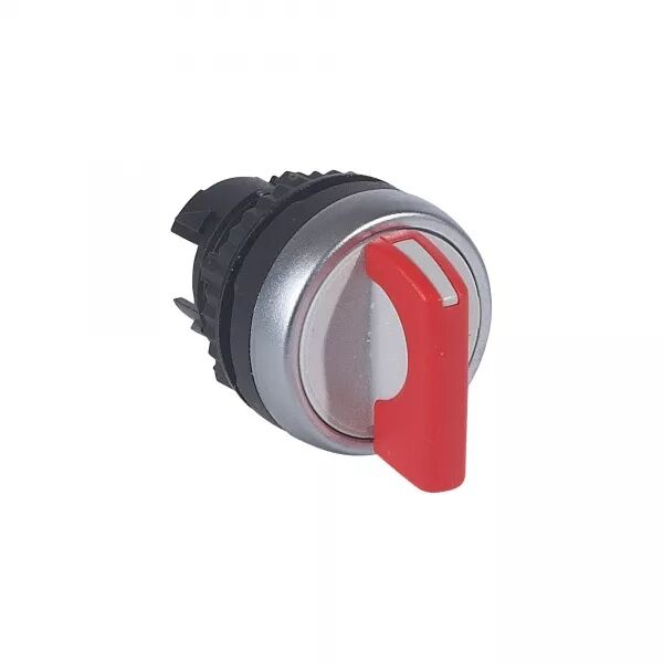 OSMOZ COMPO - BOUTON TOURNANT NON LUM - MANETTE - 2 POSIT. FIXES (0 � 12H) ROUGE